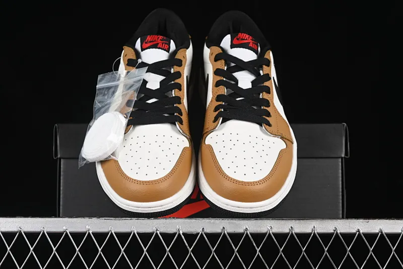 All categories Air Jordan Jordan series basketball shoes Air Jordan 1 Low Air Jordan 1 Low OG AJ1 Joe 1 black brown low-top cultural basketball shoes CZ0790-107